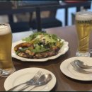 명일프라자 | 행신 맛집 프로메사 나우의 감바스 샌드위치 스테이크 조합