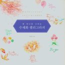 수채 담은, 붓 캘리그라피 이미지