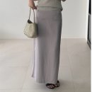 썸띵엘스 로지사틴맥시스커트 이미지