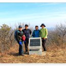 영산기맥 6구간(화산골재~서해안 고속국도~금산~군유산~가는고개~건김재(140302) 이미지