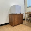참솔인테리어 - 용인시 처인구 오산로13번길 38 | 참솔공방 사무실 미니 냉장고 받침 겸 양문형수납장 맞춤 제작 후기