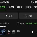 성리 님 Sad Rain 멜론 핫100 이미지
