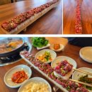 바를정 매운갈비찜 | 제주 고요남 매운 갈비찜 맛집 &amp; 55cm 한우육회초밥 아라동맛집