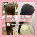 분당 수내동미용실 살롱드쁘와 앞머리펌, 헤어클리닉 후기