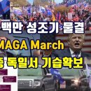 트럼프 지지 시위 Million MEGA March 이미지
