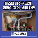 용인 주방 올스텐 배수구 교체, 곰팡이 제거와 냄새 차단