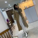 이빈스트릿 | 강자매 오버사이즈 해외 스트릿스타일 베이지 트렌치코트 내돈내산 후기~~!!! 진짜 예쁨 ㅎㅎㅎ