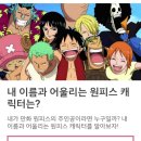 내 이름과 어울리는 원피스 캐릭터는? 이미지