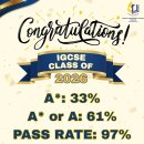 WMS-Cambridge IGCSE Class of 2026 Results 💙 이미지