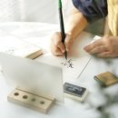 감성가득 수채 캘리그라피 이미지