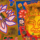 수묵채색화 이미지