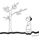 [묵상시와 그림] 나뭇잎 하나 이미지
