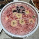평택 통복시장 맛집 강원상회 과일화채 딸기화채 배달 후기 존맛 디저트