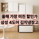 490 | 4도어 김치냉장고 삼성 RQ49DB94Y1AP 후기 최저가 490L 할인