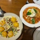 초록마을보정점 | 보정동 카페거리 맛집 포멜로, 클램 차우더 뇨끼와 부라타 치즈 토마토 파스타 솔직후기