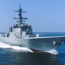 HD현대중공업, 이지스 구축함 ‘다산정약용함’ 진수 이미지