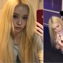 감각적인 비주얼 에스파 윈터, 금발 셀카 속 독보적 분위기…카리나 "왜 태그 안해줬어?" 댓글 이미지