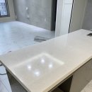 선광크리닝 | 대면형주방 대리석상판 샌딩 광택 기스 오염 제거