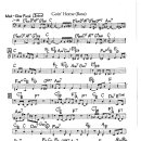 Going Home bass 악보 이미지
