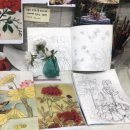 모란도 그리기(현대민화) 이미지