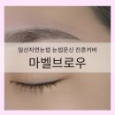 일산자연눈썹 눈썹문신 잔흔커버 잘하는 마벨브로우