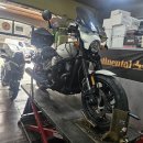 수정타이어 | 할리 스트리트 750 앞타이어 교체 작업 후기 오토바이 정비 부품