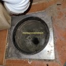 녹지42초소 화장실 | 광주 화장실 하수구 막힘 해결 후기, 피트랩 청소 작업