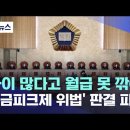 [자막뉴스]"나이 많다고 월급 못 깎아" '임금피크제 위법' 판결 파장(2022.05.26_MBC뉴스) 이미지