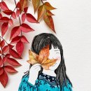 가을소녀 이미지