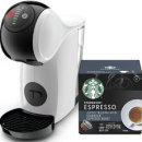 돌체구스토 지니오 에스 베이직 캡슐 커피 머신 + 스타벅스 에스프레소 로스트 캡슐 12p 세트 이미지