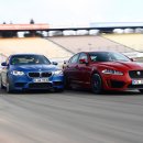 BMW M5 vs 재규어 XFR-S 이미지