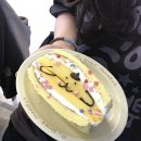 온리디스베이커리 | 귀엽고 맛있었던 폼폼푸린산도 (망고산도) 망원카페 온리디스베이커리