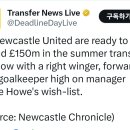 [Newcastle Chronicle]뉴캐슬은 여름에 £150m을 지출할 준비가 되어있다 이미지