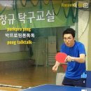 탁구레슨 롱핌플 공격기술 밀어치기 Table Tennis Lesson Long Pimple Attack Technique Pushing 이미지