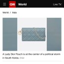 (국격 수준) 명신킴 Dior Bag 뇌물 사건이.. 무려 CNN 월드뉴스에 입성 이미지