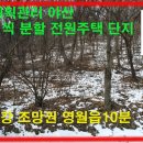 영월읍 야산 전원주택 단지 6000평중 300평씩 분할 평당10만원 이미지