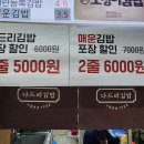 김밥과분식 이미지