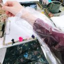 (주)아성다이소 강남역2호점 | 물감 묻을 걱정 끝! 다이소 일회용 팔토시 1,000원에 구입 후 실사용 후기 (feat. 강남역 다이소 내돈내산)