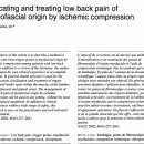 허혈성 압박 ischemic compression 방법과 시간, 강도 이미지