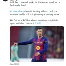 [플로리안 플레텐베르크] 페네르바흐체, 레반도프스키 관심...선수는 거절 이미지