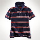 XL Striped Mesh Polo 스트라이프 메쉬 폴로티셔츠 이미지