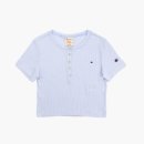 012 | 챔피온 여성 반팔 크롭 골지 티셔츠 115156 BS012 착용 후기