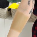 스티커포토샵 | 결혼준비④ 웨딩촬영, 결혼식 타투가리는 법 - 타투 가리는 스티커 색상별 테스트 후기