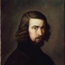 꽃순 | 밀레, 이십 대 자화상,1841