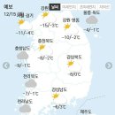 ⛄12월 15일 화요일 간추린 뉴스와 날씨⛄ 이미지