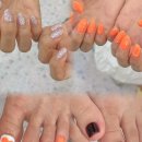 브로우네일나랑 | 🌸 창원 상남동 네일샵 브로우네일나랑 손•발 네일 후기