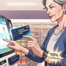 스마트한 시니어를 위한 디지털 배움터 | 시니어 전용 '디지털 동행 카드'로 대형마트와 편의점 10% 상시 할인받기