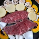 간단한 저녁반찬으로 소고기 구워요 이미지