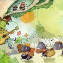 개미와 베짱이 이미지