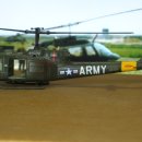 이탈레리 헬기4종류(UH-1B, UH-1H, OH-58A, OH-6A) 이미지